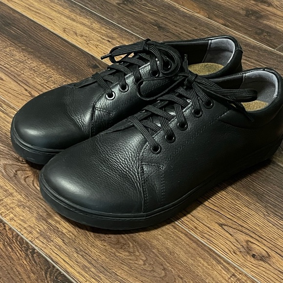 Birkenstock QO 500 in black leather size 45 (US 13) - Picture 2 of 6